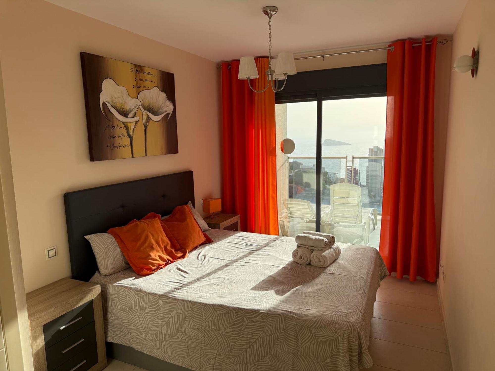 Beautiful Apartment Near Beach With Panoramic Sea-View Benidorm Exterior photo