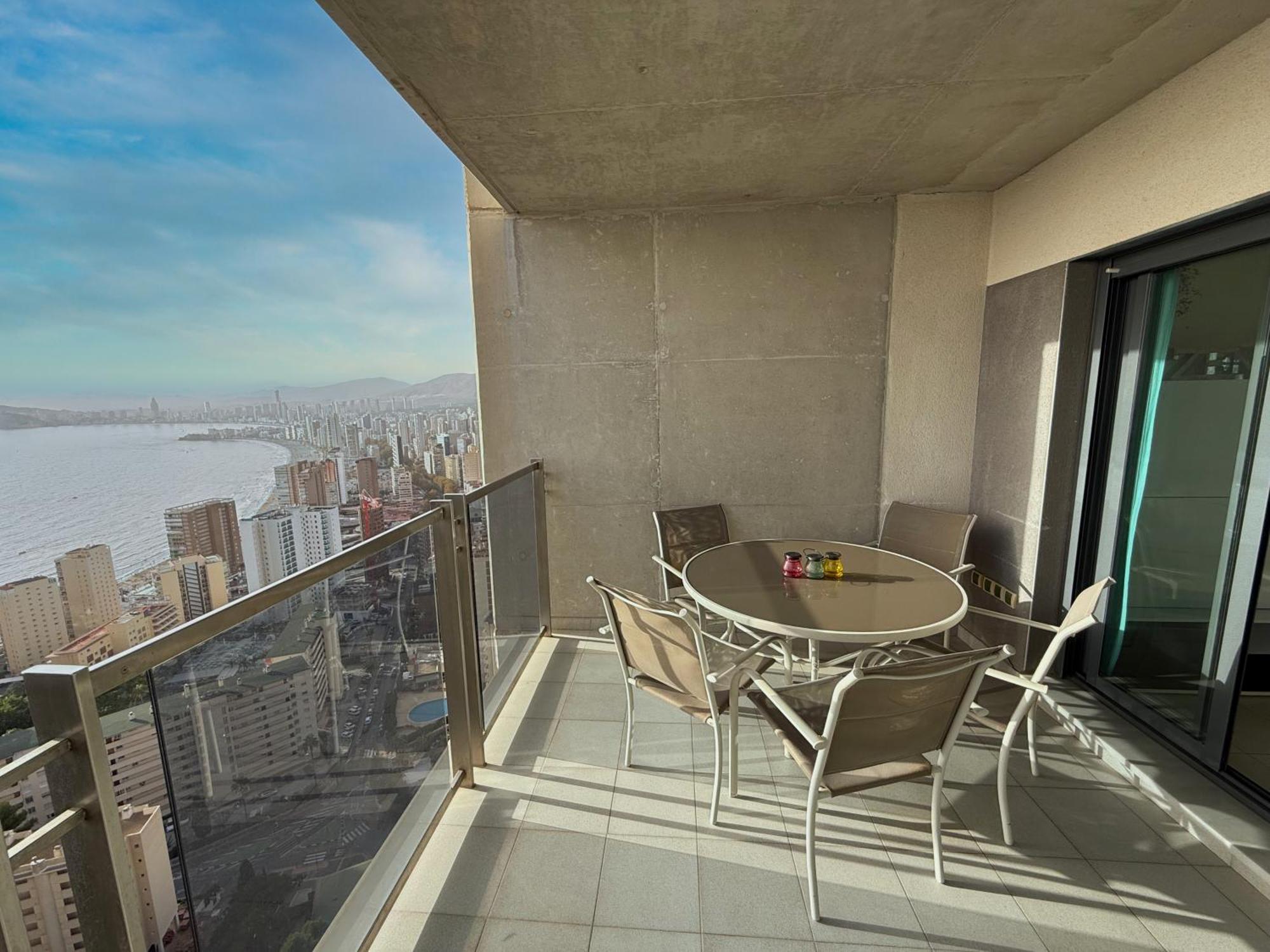 Beautiful Apartment Near Beach With Panoramic Sea-View Benidorm Exterior photo
